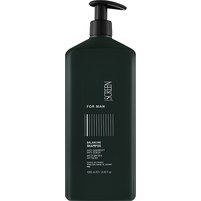 Зображення  Чоловічий шампунь балансуючий проти лупи та себореї Screen For Man Balancing Shampoo, 1000 мл, Об'єм (мл, г): 1000
