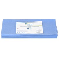 Изображение  Защитная маска-салфетка для процедуры Air Flow Polix Pro&Med 30х40см (25 шт/пачка) из ламинированного спанбонда голубой