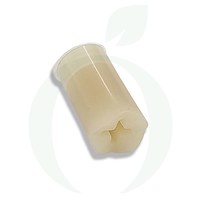Изображение  Тефлоновый коннектор для наконечника к цанговому узлу для микромоторов Marathon, d 7мм бежевый
