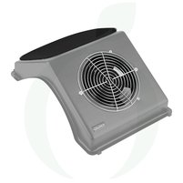 Изображение  Вытяжка для маникюра настольная ÜLKA Soft 65 Вт, серая, подушка черная, Вариант: серый