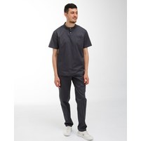 Изображение  Medical men's suit Denver dark gray s. 52, "WHITE COAT" 404-408-679, Size: 52, Color: dark grey
