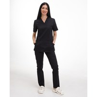 Изображение  Medical women's suit Topaz black s. 50, "WHITE COAT" 488-321-705, Size: 50, Color: black