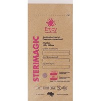 Изображение  Крафт-пакет для стерилизации Enjoy Professional SteriMagiс ППСП-К 100Х200 мм, 100 шт/пачка 