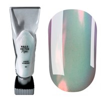 Изображение  Nails of the Day Liquid powder 02 with a shimmer from green to red-pink, 5 g