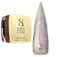 Изображение  Modelling nail gel Steffani Builder Gel Starry Sky No.2, 30 ml, Volume (ml, g): 30, Options: 2