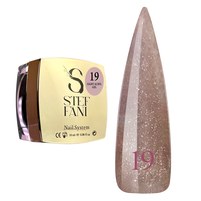 Зображення  Рідкий моделюючий гель для нігтів Steffani Light Acryl Gel №19, 10 мл, Об'єм (мл, г): 10, Варіант: 19