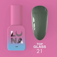 Изображение  Топ для гель-лака LUNAMoon Top Glass №21, 13 мл, Объем (мл, г): 13, Вариант: 21