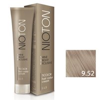 Зображення  Крем-фарба для волосся Ticolor Nioton Hair Color Cream 9.52, 100 мл, Об'єм (мл, г): 100, Варіант: 9.52