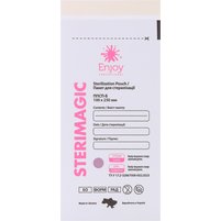 Зображення  Крафт-пакети для стерилізації Enjoy Professional SteriMagiс ППСП-Б 100x250 мм, 100 шт 