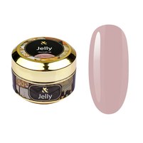 Изображение  Моделирующий гель для ногтей F.O.X Jelly Cover Cappuccino, 15 мл, Объем (мл, г): 15, Вариант: Cappuccino