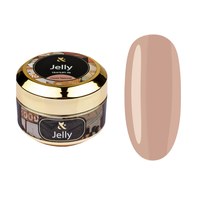Изображение  Моделирующий гель для ногтей F.O.X Jelly Cover Natural, 15 мл, Объем (мл, г): 15, Вариант: Natural