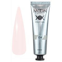 Зображення  Полігель для нарощування нігтів Moon Full Poly Gel №04, 30 мл, Об'єм (мл, г): 30, Варіант: 04