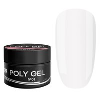 Изображение  Полигель для ногтей Luxton Poly Gel №01, 30 мл, Объем (мл, г): 30, Вариант: 01