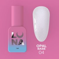 Изображение  Камуфлирующая база для ногтей LUNAMoon Opal Base №04, 13 мл, Вариант: 04
