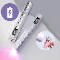 Изображение  Лампа-фонарик Led 13 на аккумуляторе для сушки ногтей (гелевых типс, верхних форм, декора), 3 Вт.