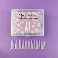 Изображение  Верхние формы для наращивания ногтей DNKa Top Nail Forms Monroe "Монро", 120 шт