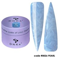 Зображення  Гель моделюючий DNKa Builder Gel Pearl №0026, 30 мл , Об'єм (мл, г): 30, Варіант: 0026