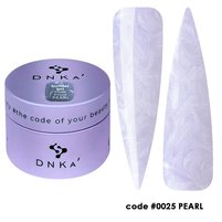 Зображення  Гель моделюючий DNKa Builder Gel Pearl №0025, 30 мл , Об'єм (мл, г): 30, Варіант: 0025