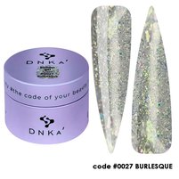 Зображення  Гель моделюючий DNKa Builder Gel Burlesque №0027, 30 мл , Об'єм (мл, г): 30, Варіант: 0027