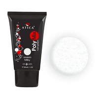 Изображение  Полигель с шиммером Atica Polymix Milky Shimmer, 30 мл, Объем (мл, г): 30, Вариант: Milky