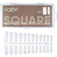 Изображение  Gel tips for nail extentions Valeri Nail Gel Tips Square, 240 pcs