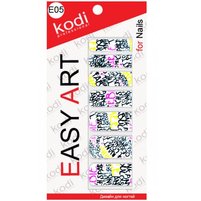 Изображение  Наклейки для дизайна ногтей Kodi Easy Art E05