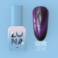 Изображение  Гель-лак LUNAMoon Color Cat Eye №258, 13 мл, Объем (мл, г): 13, Вариант: 258