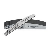 Изображение  Nail file mineral Staleks Pro EXPERT 40 half moon 180/240 grit, 25 pcs