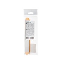 Изображение  Disposable manicure set Staleks Pro NFS-30 (orange stick + papmAm Mix on a wooden base + buff)