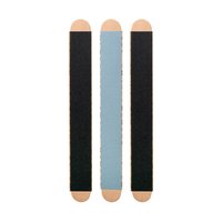 Изображение  Nail file with wooden base Staleks Pro papmAm Mix 180/240 grit, 3 pcs