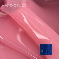 Изображение  Гель для наращивания Touch Hard Gel 03 персиково-розовый, 15 мл, Объем (мл, г): 15, Вариант: 03