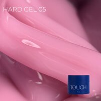 Изображение  Гель для наращивания Touch Hard Gel 05 светло-розовый, 15 мл, Объем (мл, г): 15, Вариант: 05