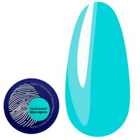 Изображение  Полигель Touch Neon Liquid Polygel Blue lagoon, 15 мл, Объем (мл, г): 15, Вариант: Blue Lagoon