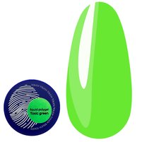 Изображение  Полигель Touch Neon Liquid Polygel Toxic green, 15 мл, Объем (мл, г): 15, Вариант: Toxic green