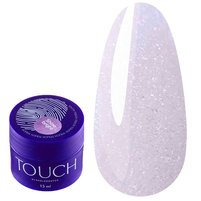 Изображение  Гель для наращивания с шимером Touch Builder Gel Shine Bright 03 светло-розовый, 15 мл, Объем (мл, г): 15, Вариант: 03