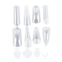 Изображение  Верхние формы+молды Touch Nail Forms Mix 8 in 1+Mold, 288 шт
