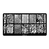 Изображение  Пластина для стемпинга NUB Stamping Plate S-3