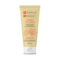 Изображение  Toning foot balm with macadamia oil, horse chestnut and witch hazel extracts Shelly, 100 ml