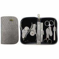 Изображение  Manicure set "Gray Anaconda" SPL 77202AX