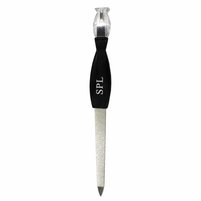Изображение  Nail file with cuticle pusher SPL 9678