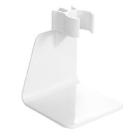 Изображение  Plastic stand for fixing LED flashlight, white
