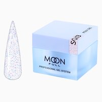 Изображение  Moon Full Poly Gel SQ13 Milky Confetti, 30 ml, Volume (ml, g): 30, Options: SQ13