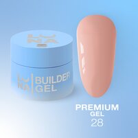 Изображение  Гель для наращивания ногтей LUNAMoon Premium Gel №28, 30 мл, Объем (мл, г): 15, Вариант: 28