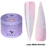 Изображение Моделирующий гель для ногтей DNKa' Builder Gel Mousse 0003, 30 мл, Объем (мл, г): 30, Вариант: 0003