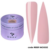 Изображение  Моделирующий гель для ногтей DNKa' Builder Gel Mousse 0009, 30 мл, Объем (мл, г): 30, Вариант: 0009
