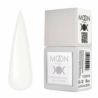 Изображение  Гель-лак Moon Full color Gel polish CG201, 9 мл, Объем (мл, г): 9, Вариант: CG201