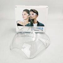 Изображение Защитный экран-очки для лица, прозрачный