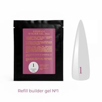 Изображение  Steffani Builder Gel 01, sachet 30 ml, Volume (ml, g): 30, Options: 1