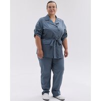 Изображение  Women's medical suit Capetown jade +SIZE size 68, "WHITE COAT" 585-486-679, Size: 68, Color: jade