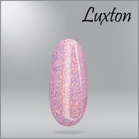 Изображение  Жидкий полигель Luxton Liquid Poly Gel 18 лиловый с блестками и талью, 15 мл, Объем (мл, г): 15, Вариант: 18